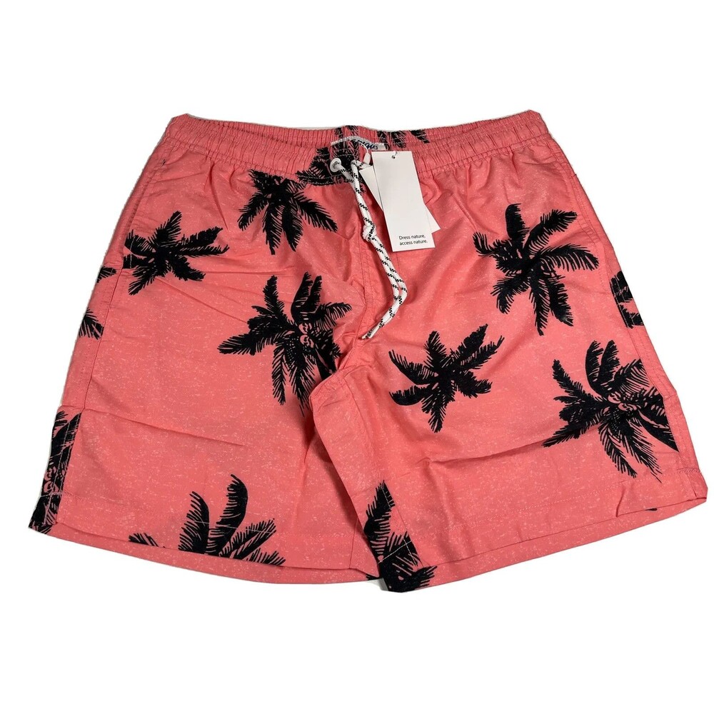 MaaMgic Mens Swim Trunks Quick Dry Swim Shorts Mesh Lining Swimwear Size Medium